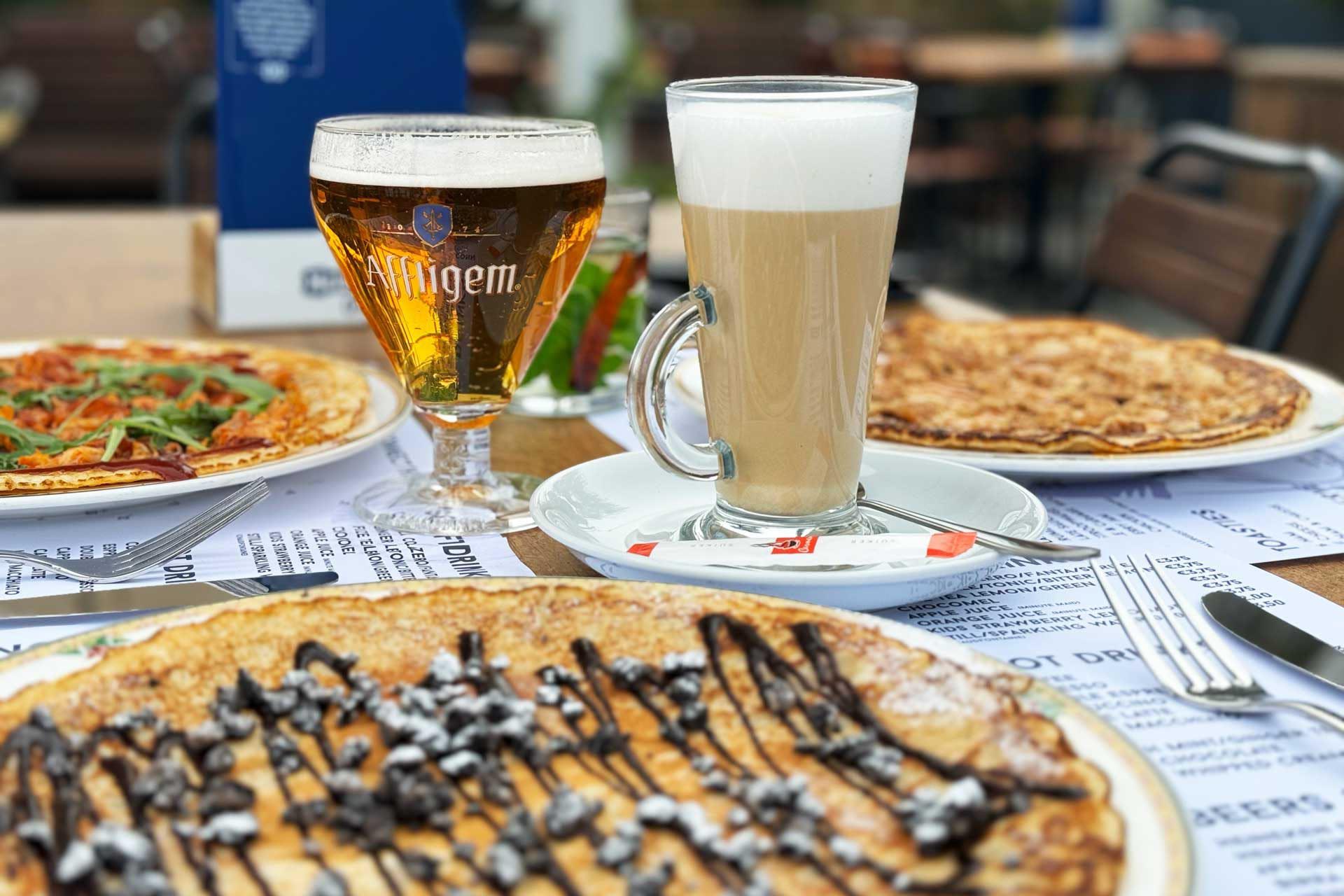 Dutch pancakes at Dutch Pancake Co. Zaandijk